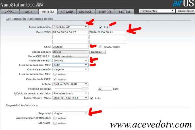 configurar loco m2 como punto de acceso repetidor